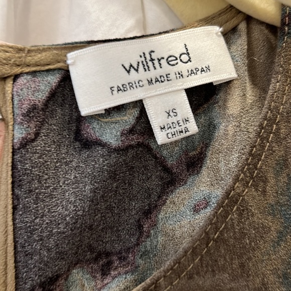 Aritzia Wilfred Myosotis Dress - EUC! - Picture 4 of 4